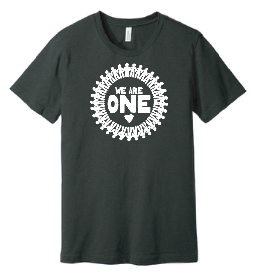 COCMHC "We are One" Circle Design S/S T-shirt (black)