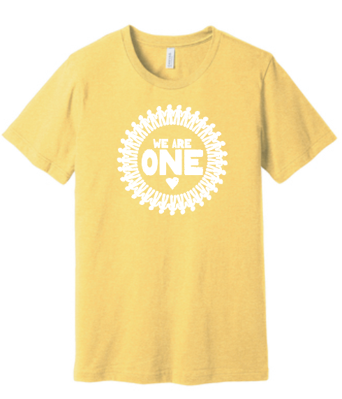 COCMHC "We are One" Circle Design S/S T-shirt (yellow)