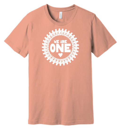 COCMHC "We are One" Circle Design S/S T-shirt (sunset)