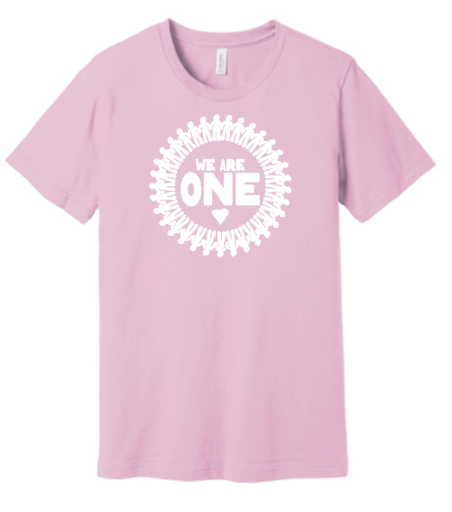 COCMHC "We are One" Circle Design S/S T-shirt (lilac)