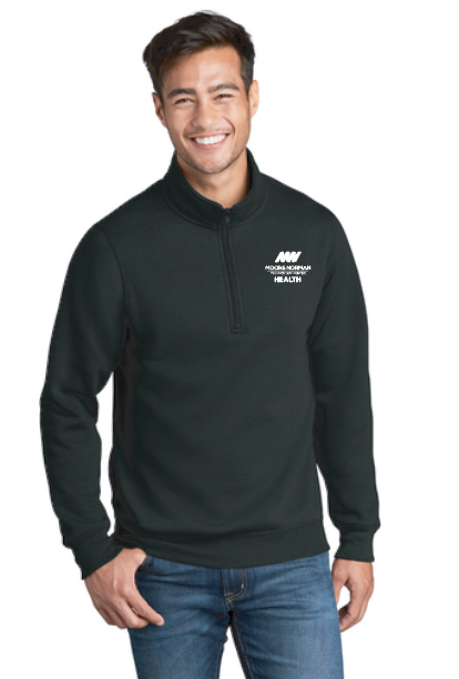 MNTC Health "Logo" Design 1/4 Zip Pullover Sweatshirt