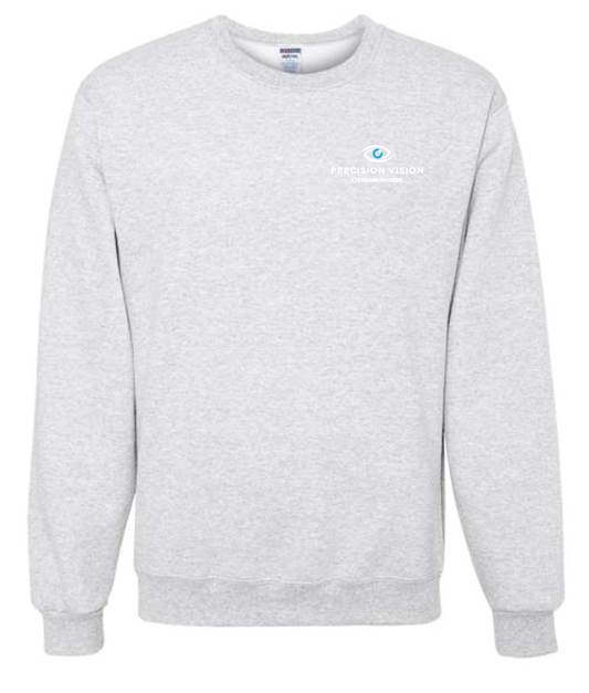 Precision Vision "Logo" Design Crewneck Sweatshirt (ash)