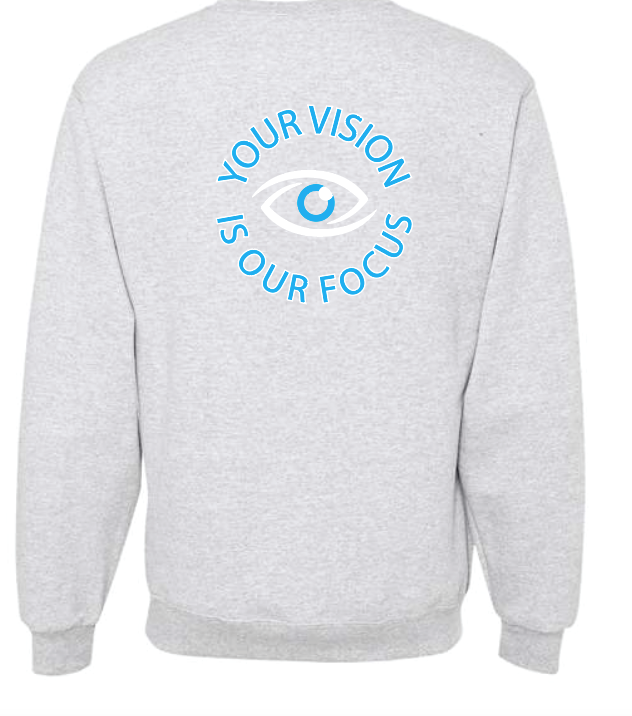 Precision Vision "Logo" Design Crewneck Sweatshirt (ash)