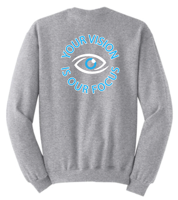 Precision Vision "Logo" Design Crewneck Sweatshirt (heather)