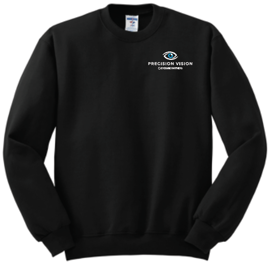Precision Vision "Logo" Design Crewneck Sweatshirt (black)