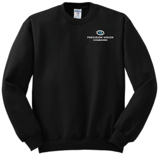 Precision Vision "Logo" Design Crewneck Sweatshirt (black)