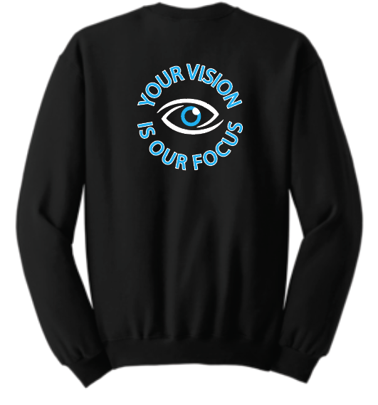 Precision Vision "Logo" Design Crewneck Sweatshirt (black)