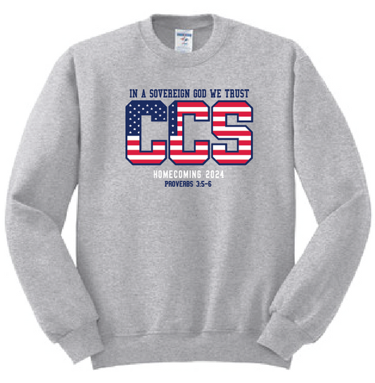 CCS HOCO "Flag" Design Crewneck Sweatshirt