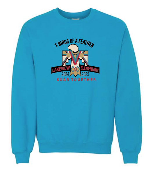 Lakeview "Thunderbird" Design Crewneck Sweatshirt (adult)