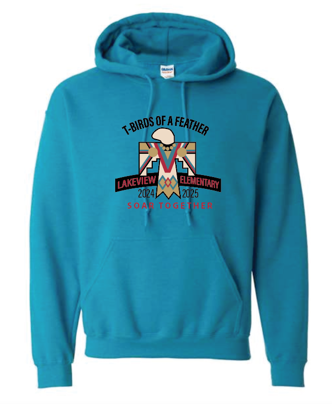 Lakeview "Thunderbird" Design Hooded Sweatshirt (adult)