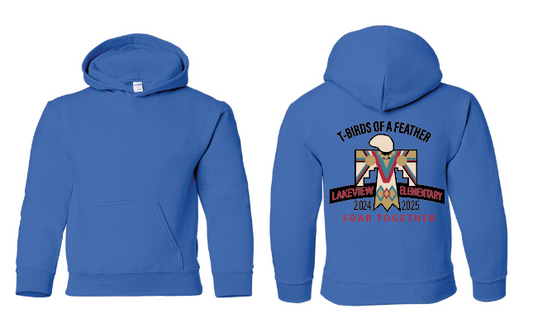 Lakeview "Thunderbird" Design Hooded Sweatshirt (youth)