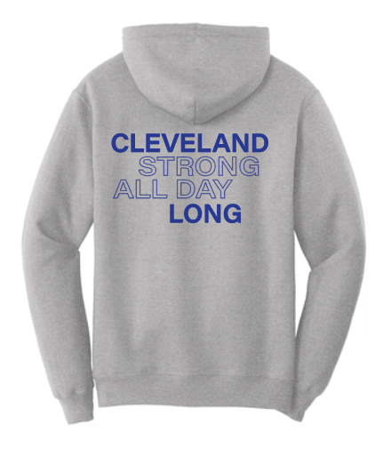 Cleveland "Strong" Design Crewneck Sweatshirt (adult)