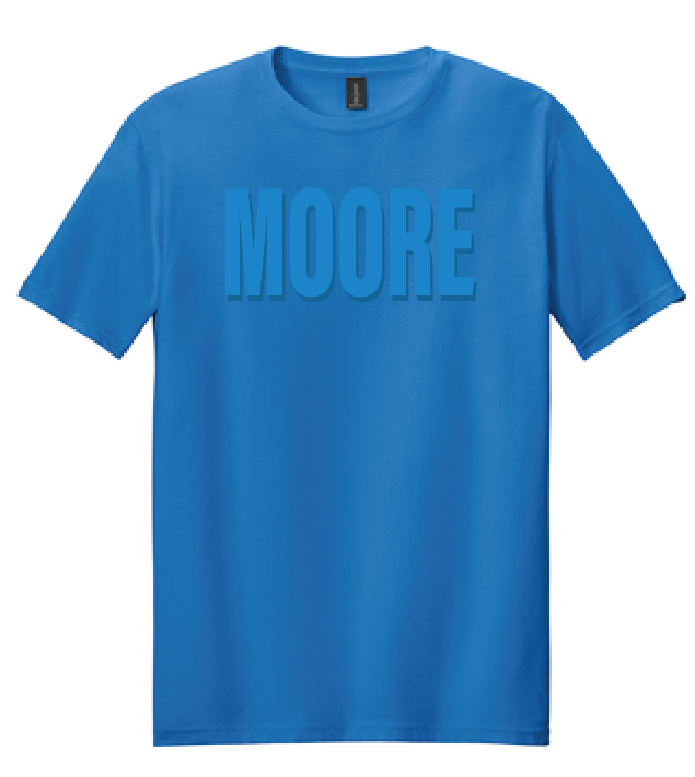 Moore Athletics "Royal Puff Moore" S/S T-shirt