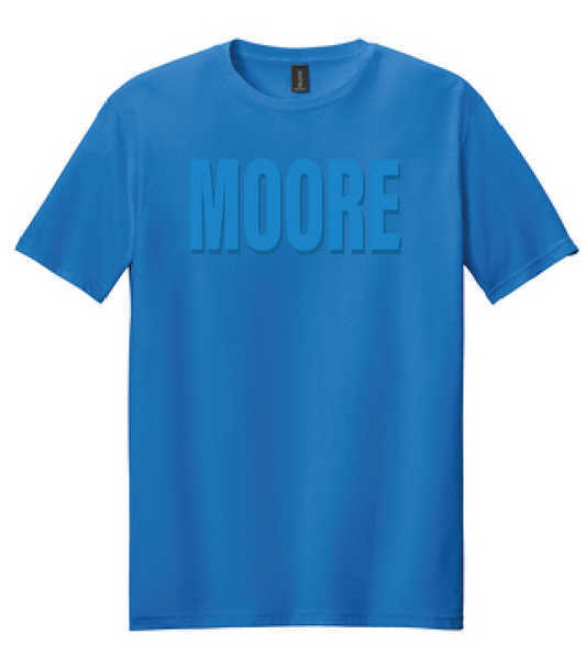 Moore Athletics "Royal Puff Moore" S/S T-shirt