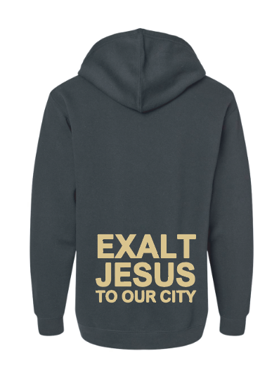 Christ Church LA T's Hooded Sweatshirt (black)(adult)