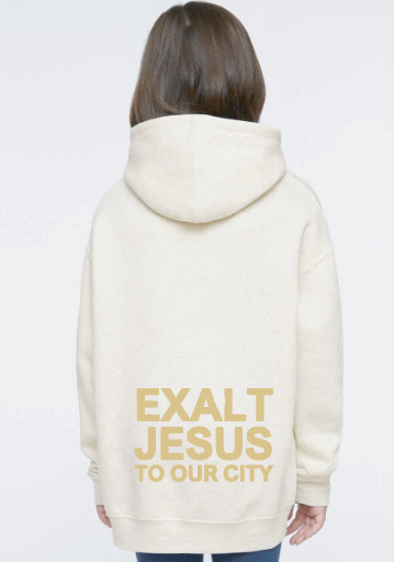 Christ Church LA T's Hooded Sweatshirt (natural)(youth)