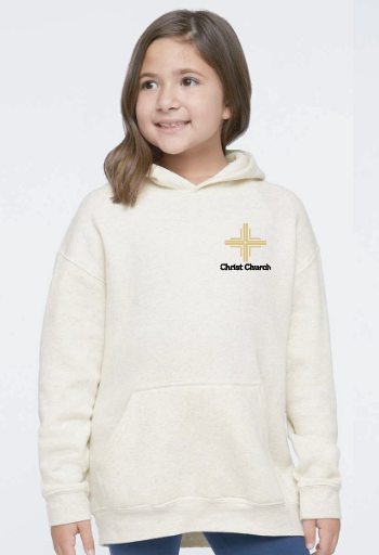 Christ Church LA T's Hooded Sweatshirt (natural)(youth)