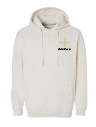 Christ Church LA T's Hooded Sweatshirt (natural)(adult)