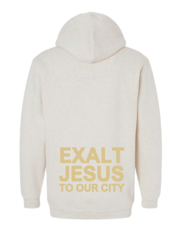 Christ Church LA T's Hooded Sweatshirt (natural)(adult)