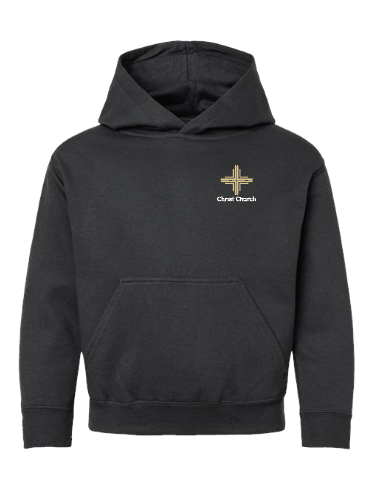 Christ Church LA T's Hooded Sweatshirt (black)(youth)