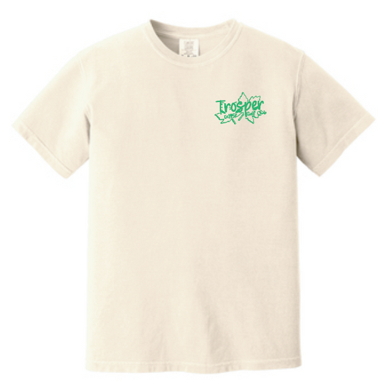 Trosper Golf Club "Logo" Design S/S T-shirt (ivory)