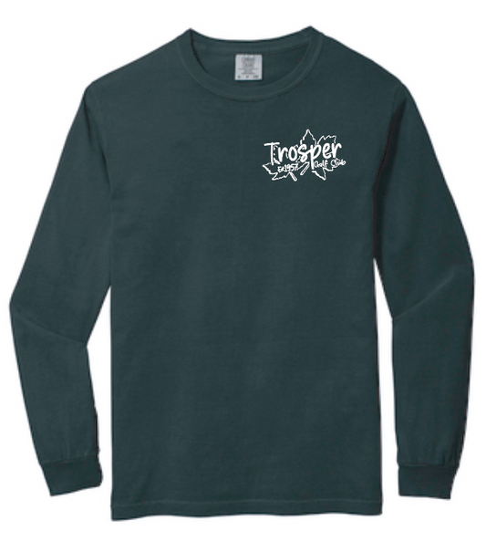 Trosper Golf Club "Logo" Design L/S T-shirt (black)