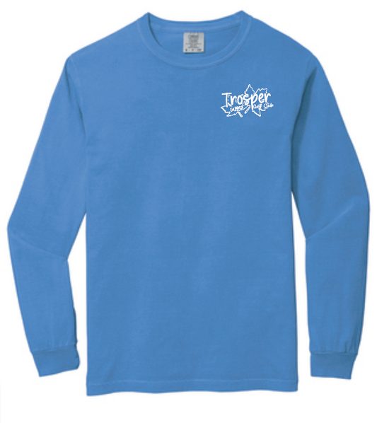 Trosper Golf Club "Logo" Design L/S T-shirt (blue)