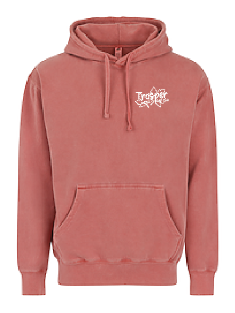 Trosper Golf Club "Logo" Design Hooded Sweatshirt (red)