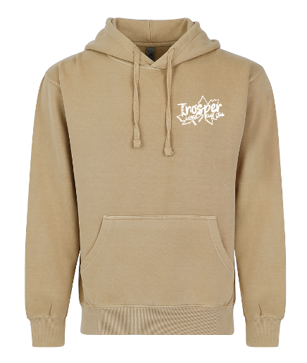 Trosper Golf Club "Logo" Design Hooded Sweatshirt (tan)