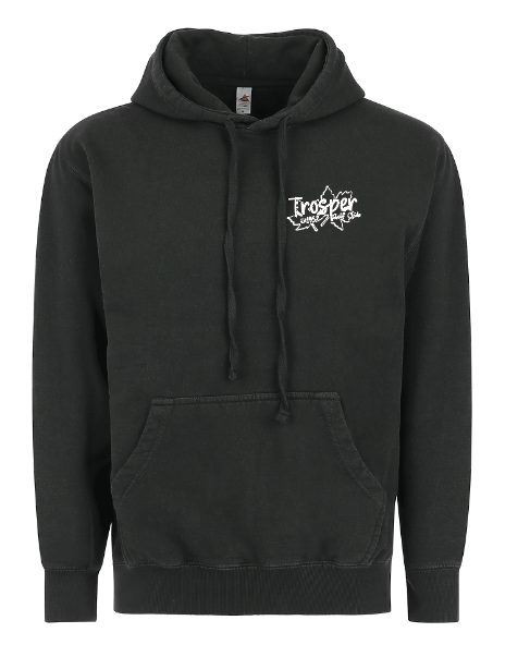 Trosper Golf Club "Logo" Design Hooded Sweatshirt (black)