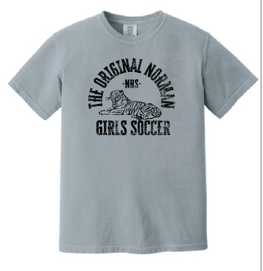 NHS Girls Soccer "Original" Design Comfort Colors S/S T-shirt