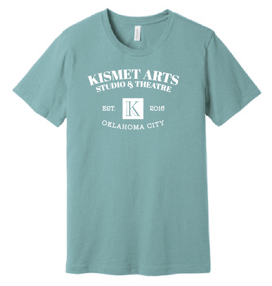 Kismet "Logo" Design S/S T-shirt (dusty blue)