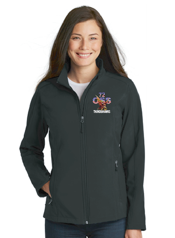 Tinker 72-OSS "Crest" Design Soft Shell Jacket (Women's)