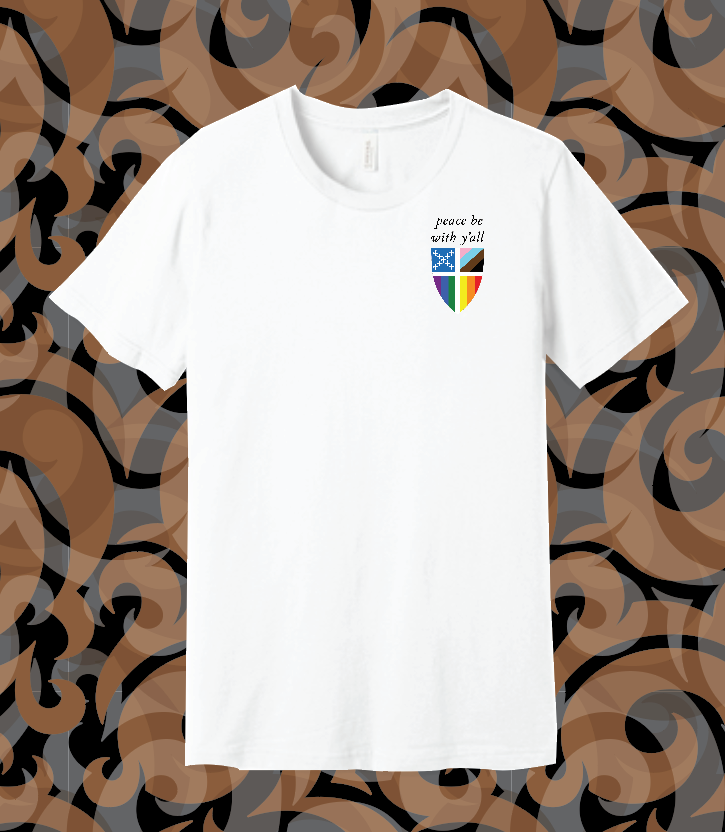 St. John's "Peace Be With You" Design S/S T-shirt (adult)