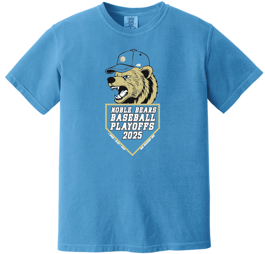 Noble Baseball "Playoff" Design S/S T-shirt