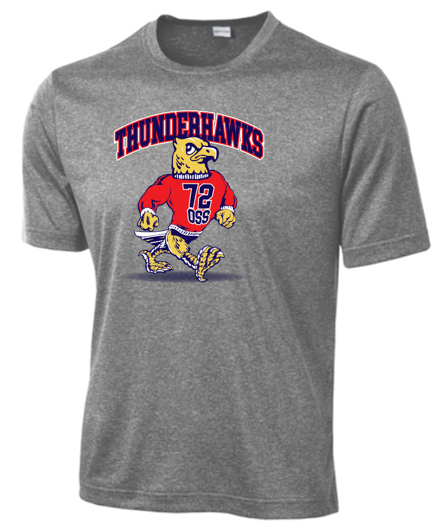 Tinker 72-OSS "Thunderhawks" Design S/S Moisture Wicking T-shirt