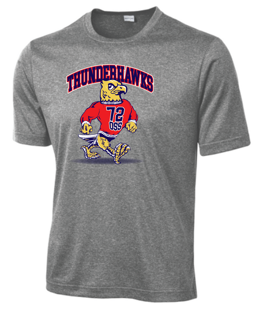 Tinker 72-OSS "Thunderhawks" Design S/S Moisture Wicking T-shirt
