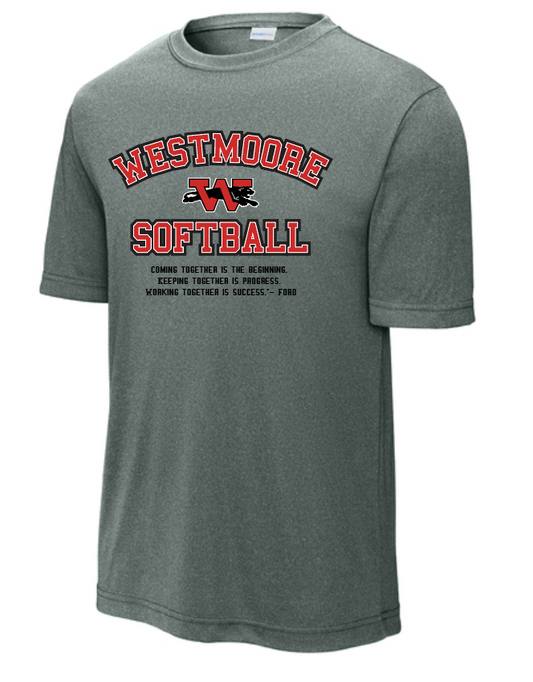 Westmoore Softball Moisture Wicking S/S T-shirt