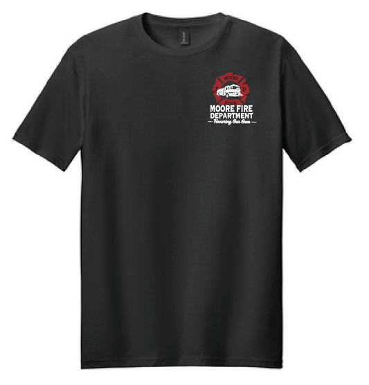 Moore Fire Department "Honoring Our Own" Design Soft S/S T-shirt