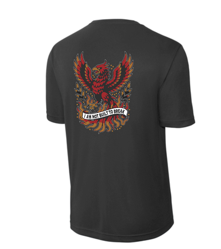 Moore Fire Department "Honoring Our Own" Design Moisture Wicking S/S T-shirt