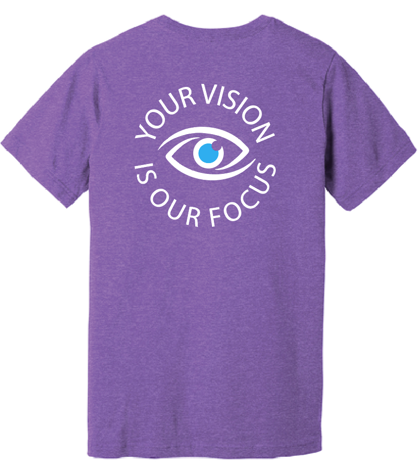 Precision Vision "Logo" Design S/S T-shirt (purple)