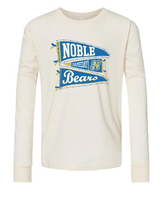 Noble Cheer "Pennants" Design Tultex L/S T-shirt