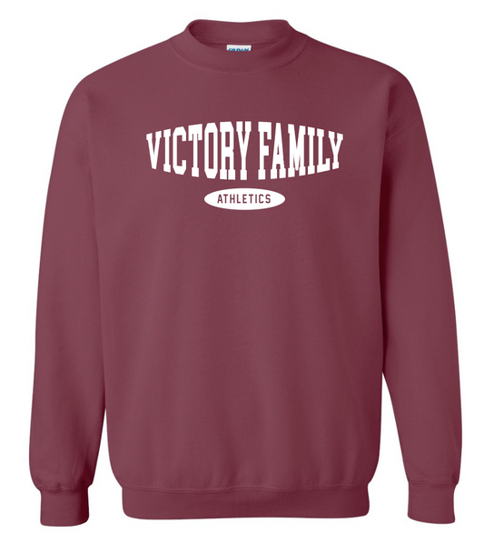 VFS "Basic Bulge" Design Gildan Crewneck Sweatshirt (maroon)