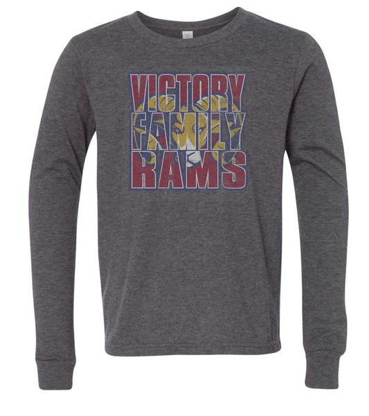 VFS "Ram Distressed" Design BellaCanvas L/S T-shirt