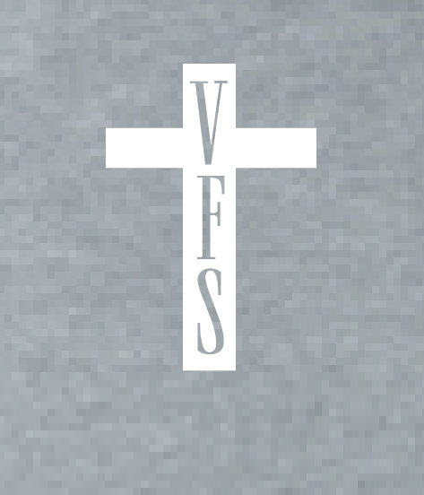 VFS "Cross" Design Gildan Crewneck Sweatshirt (heather)