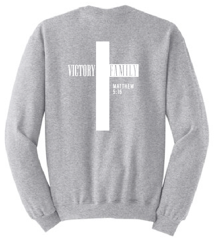 VFS "Cross" Design Gildan Crewneck Sweatshirt (heather)
