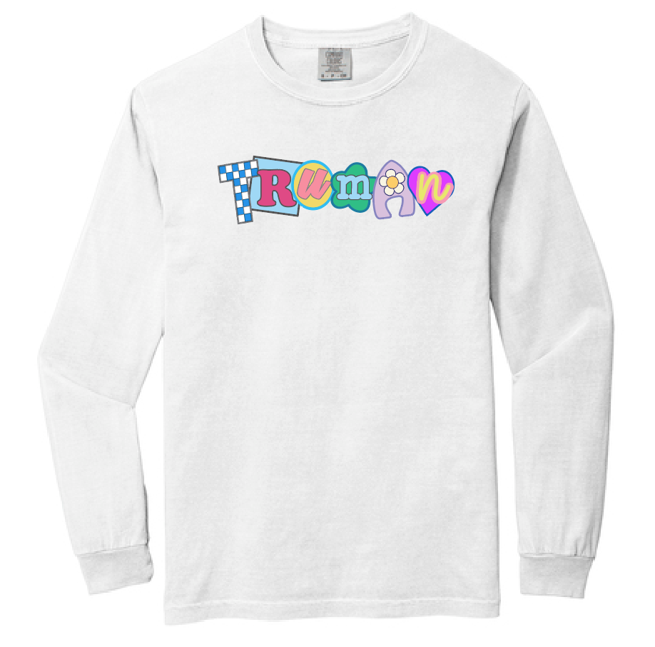 Truman "Scrapbook" Design Comfort Colors L/S T-shirt