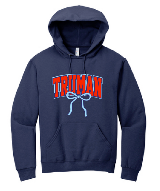 Truman "Bow" Design Gildan Hooded Sweatshirt