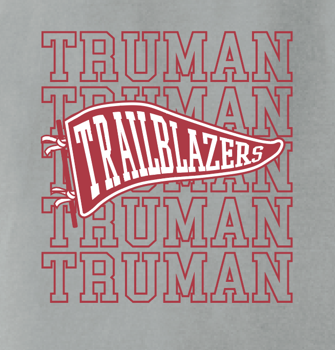 Truman "Pennant" Design Comfort Colors L/S T-shirt
