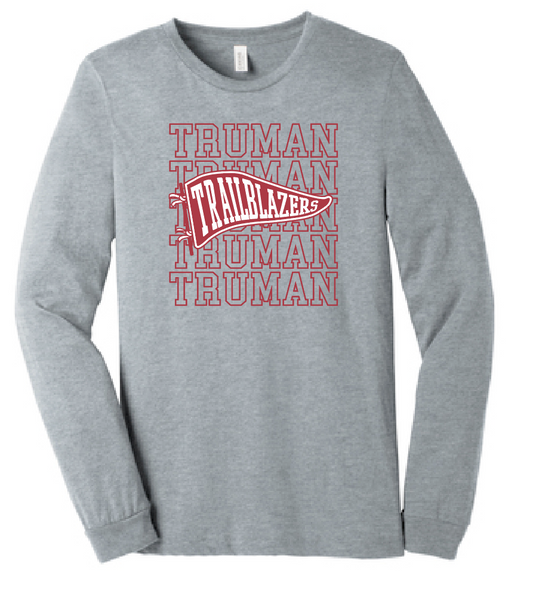 Truman "Pennant" Design Gildan L/S T-shirt